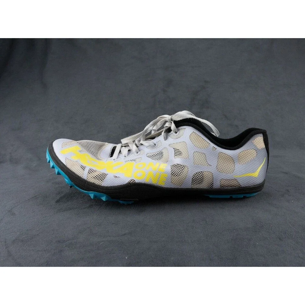 Hoka One One Rocket LD Shoes Womens 10.5 M Lavendar Spike Cleats Running Track